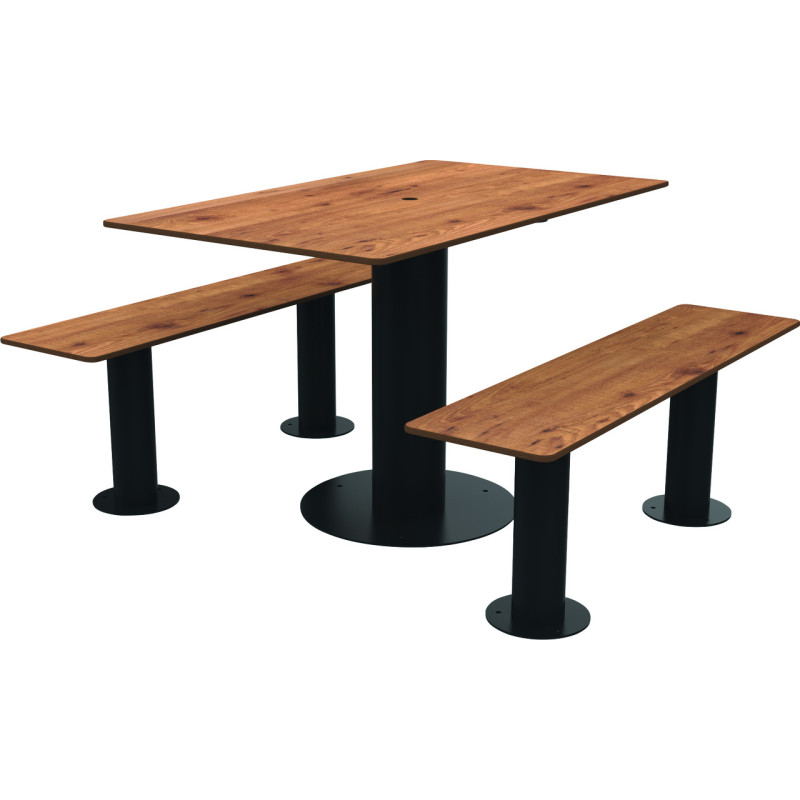 Table pique nique pour parc PORAL direct urbain